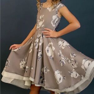 New Girls Joyfolie Mia Joy Dress Floral Rose NEUTAL Sz 14